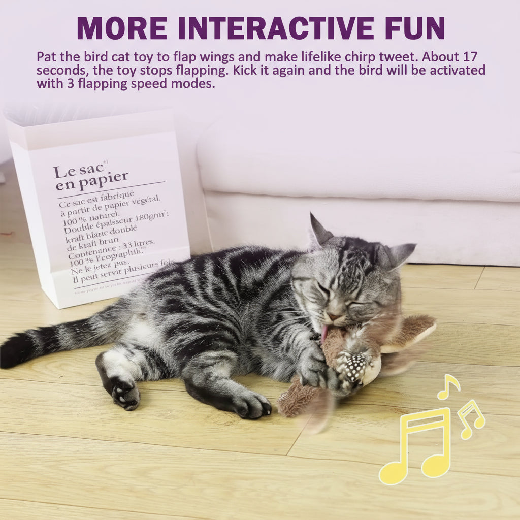 Flapping Bird Interactive Cat Toy™