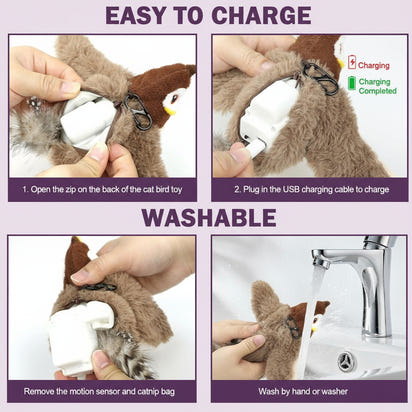 Flapping Bird Interactive Cat Toy™